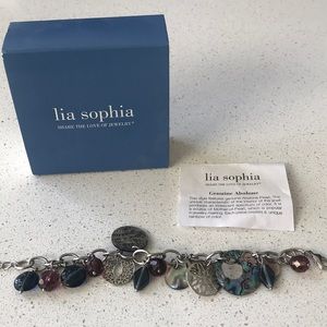 Lia Sophia Abalone bracelet